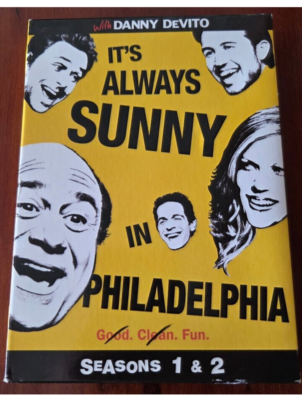 It's Always Sunny in Philadelphia Seasons 1 & 2 DVD 2006 2-Disc Set FX